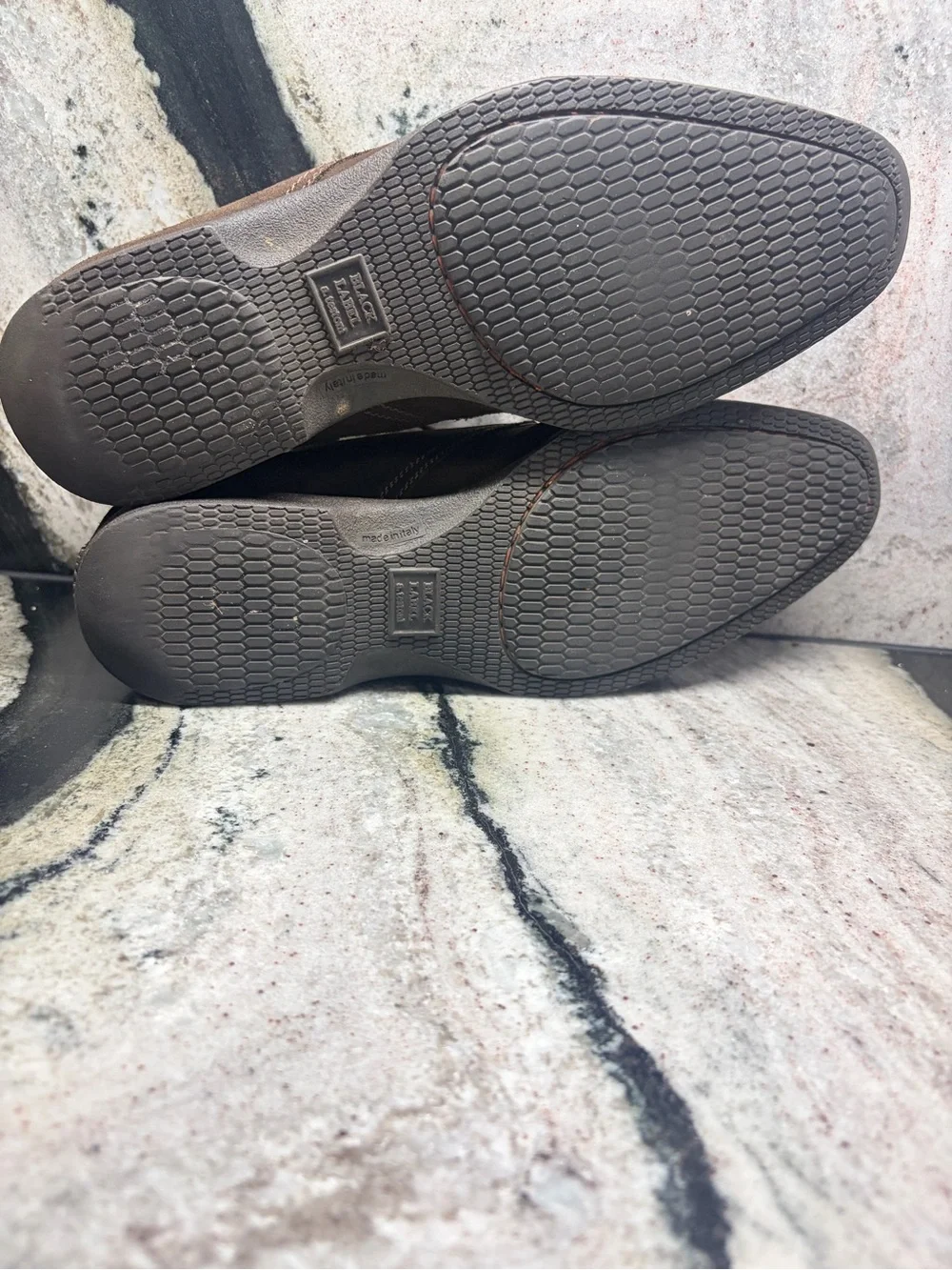 A. Testoni Black Label Brown Suede Derby Shoes UK 8 US 9 Made in Italy
